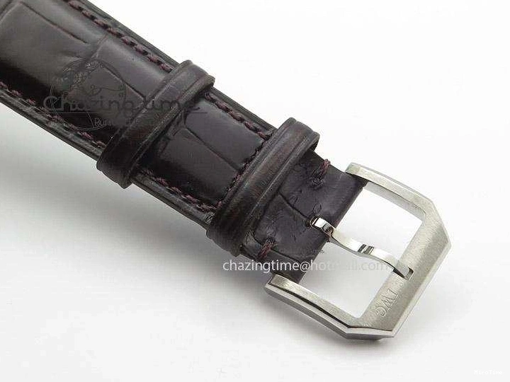 MIROTIME 0316 Affordable Ingeniuer St.Laurens SS Brown Dial MK 1:1 Best Edition On Black Leather Strap A 7365